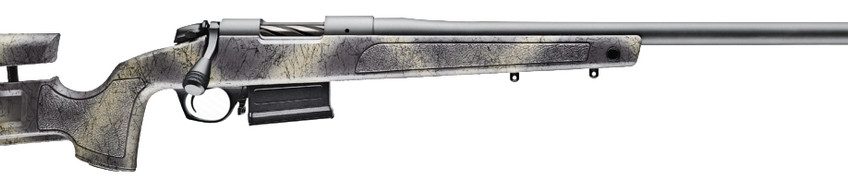 Bergara B-14 HMR Carbon Wilderness Sniper Gray Cerakote Bolt Action Rifle – 7mm PRC – 24in
