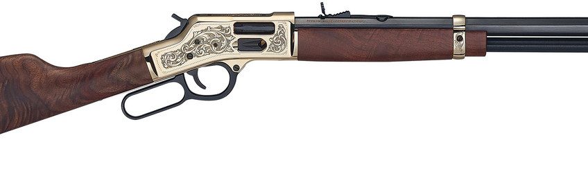 Henry Repeating Arms Side Gate Deluxe Brass .45 Colt 20″ Barrel 10-Rounds