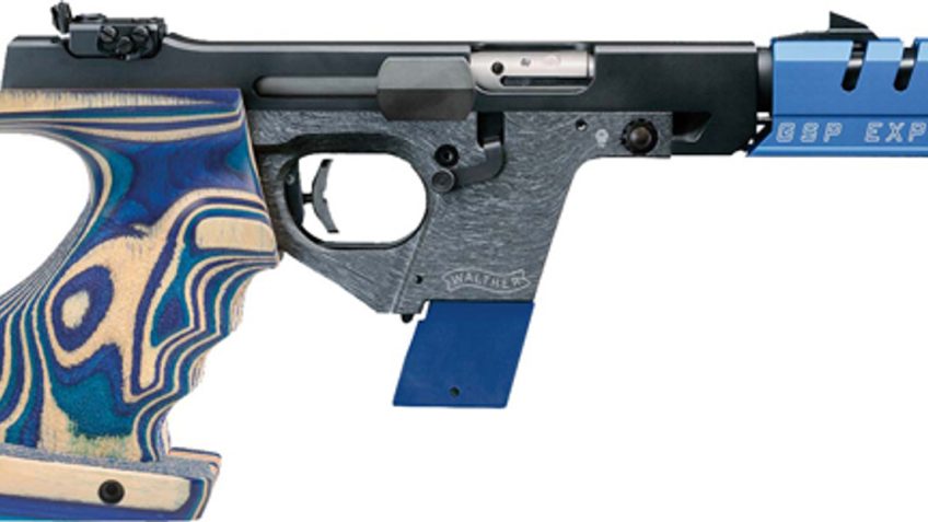 Walther Gsp .32 Expert Right Size L .32s&w 4.2" 5rd Wood/Colored As