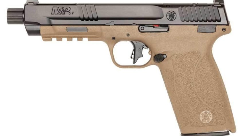 Smith and Wesson M&P 5.7 Flat Dark Earth 5.7x28mm 5″ Barrel 22-Rounds Optic Ready