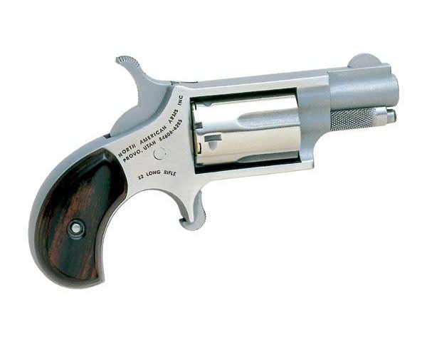 NAA Companion Mini Cap And Ball Revolver Kit .22 Caliber 1.125" Barrel Stainless Steel 5 Shot