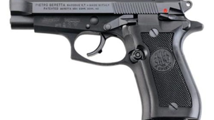 Beretta 84Fs .380Acp 3.8" FS 10& 13-Shot Blued Black Poly J84F200