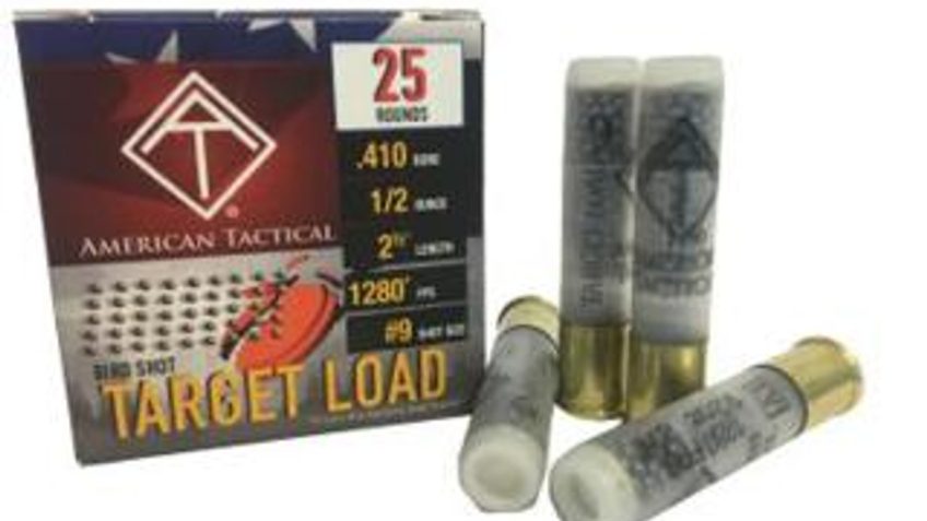 American Tactical Ammo 410Ga 2.5 1/2Oz Target Load 250/1 AC4109C