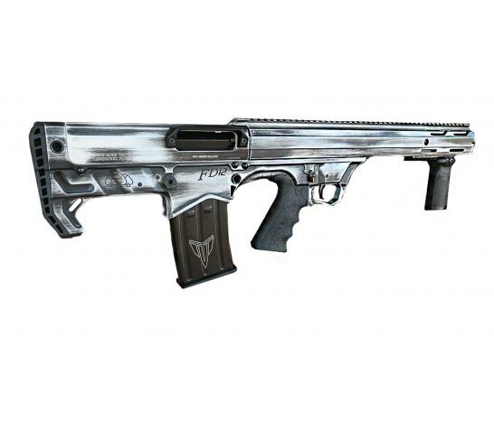 Black Aces Pro Series Bullpup Pump Shotgun – Distressed White BATBPPDW