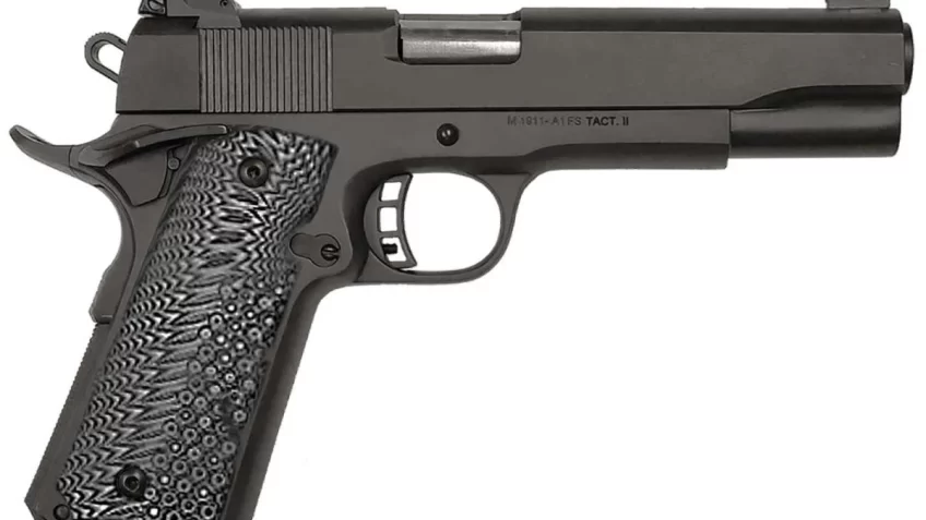 Taylors & Company 1911 Tactical Ultra 10mm Auto 5" 8+1rds, Black Parkerized – 230057