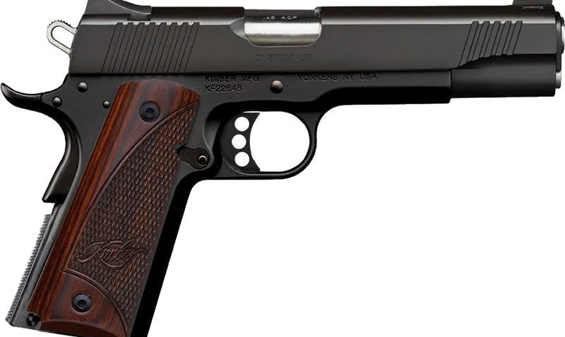 Kimber 1911 Custom LW 9mm 5" 9rd Black w/ Rosewood Grip – 3700772