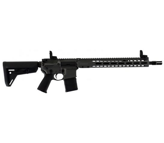 Barrett 17121 Rec7 DI Carbine 5.56X45mm Nato 16" 30+1 Tungsten Gray Cerakote Black 6 Position Stock Black Polymer Grip