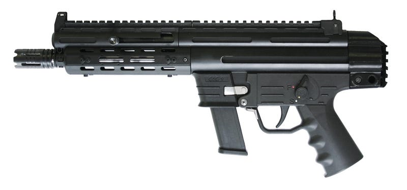 American Tactical Inc (Ati) American Tactical Inc (Ati) Gsg-910 Pistol, 9Mm, 7.5" Barrel, Sig/Glock Magazine Adapter, M-Lok Rail, Black, 33-Rd GERGGSG910