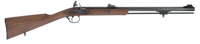 Traditions Deerhunter Muzzleloader Rifle .50 Cal Flintlock Black/Blued 24" Bbl R3200801