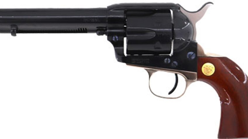 Cimarron Firearms Pistoleer .357/.38Sp FS 5.5" Blued/N.Backstrap Wal MP401B1401