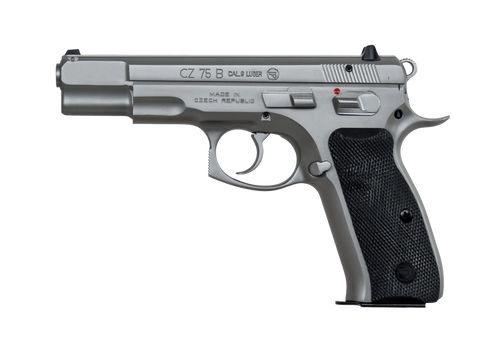 CZ 75 B Matte Stainless – 9 MM Pistol – 91128