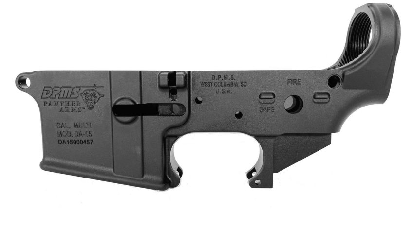 Dpms Forged Stripped Ar15 Lower Receiver – Black DPDA151000