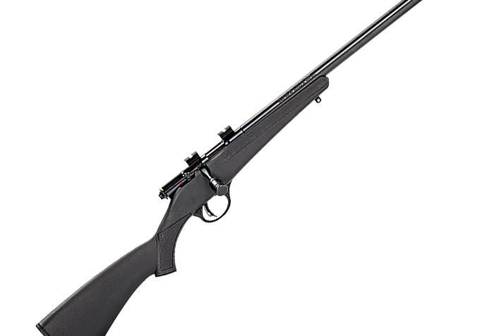 Savage Arms Rascal FV-SR Compact Single-Shot Bolt-Action Rimfire Rifle – Black Synthetic