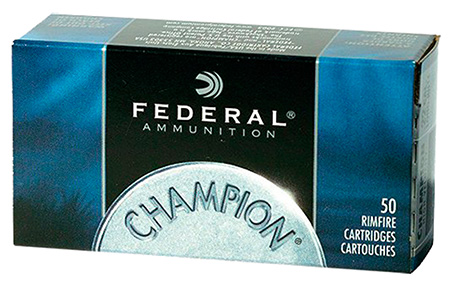 Federal Champion Magnum Rimfire Ammo – .22 WMR – 40 Grain – 50 Rounds