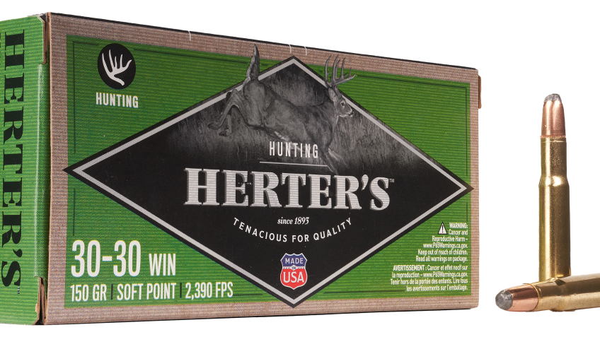 Herter’s Hunting .30-30 Winchester 150 Grain Soft Point Centerfire Rifle Ammo