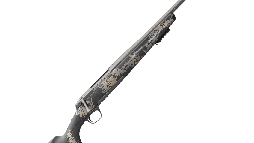 Browning X-Bolt Mountain Pro SPR Bolt-Action Rifle – .308 Winchester – Tungsten Cerakote – Carbon Fiber w/Accents