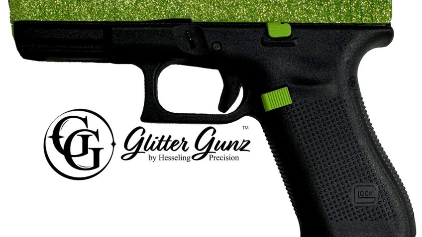 Glock 45 Gen5 Zombie Green Glitter 9mm 4.02″ Barrel 17-Rounds