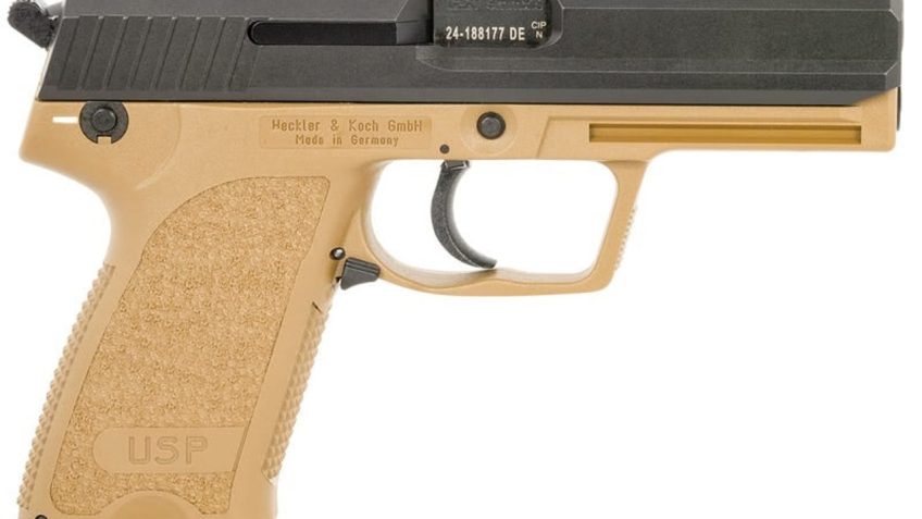 HK 81000356 USP V1 Full Size Frame 9mm Flat Dark Earth Cerakote Semi Automatic Pistol 10rd