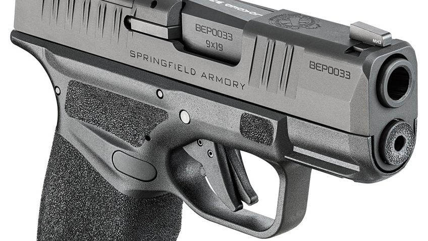 Springfield Armory Hellcat Micro-Compact OSP 9mm Luger 3in Black Melonite Pistol – 10+1 Rounds