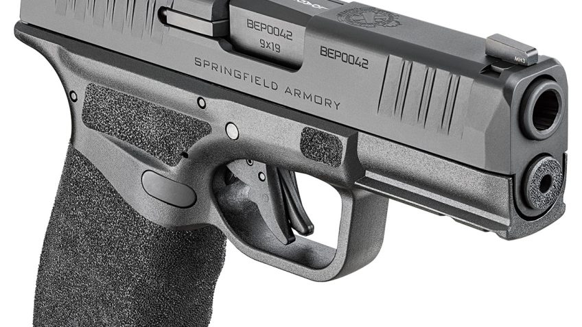 Springfield Armory Hellcat Pro OSP 9mm Luger 3.7in Black Melonite Pistol – 10+1 Rounds – CA Compliant