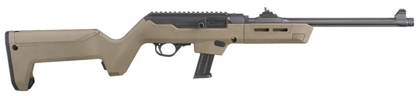 Ruger PC Carbine Takedown 16.25" 17rd 9mm Rifle, FDE – 19132