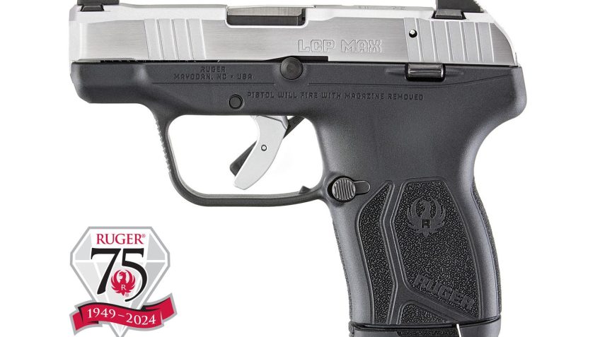 Ruger LCP Max 2.8" 10rd .380 ACP Pistol, 75th Anniversary Model – 13775