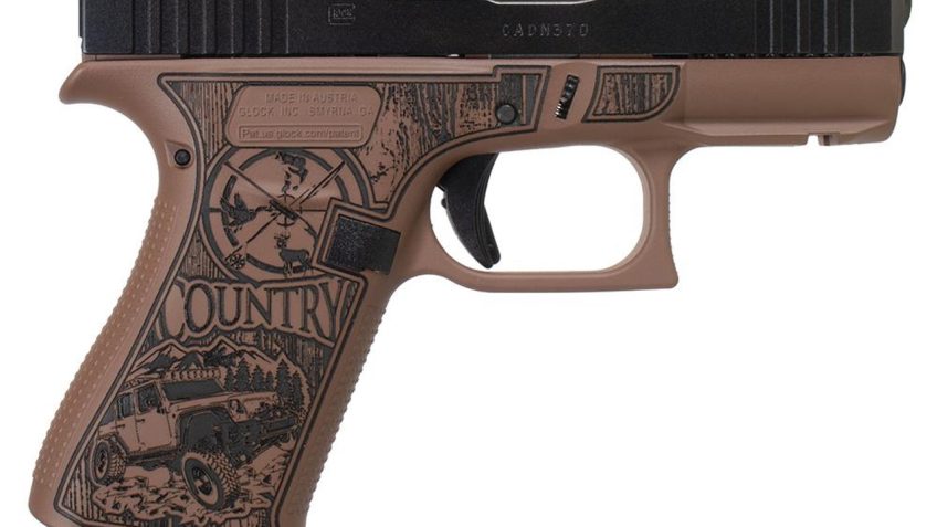 Glock 43X MOS “Bourbon” Brown 9mm 3.4″ Barrel 10-Rounds