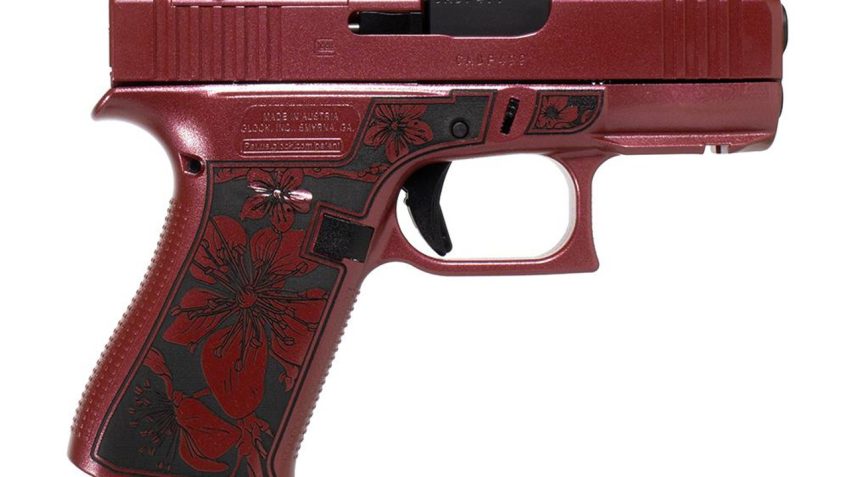 Glock 43x MOS “Cherry Blossom” Medusa Pink 9mm 3.4″ Barrel 10-Rounds