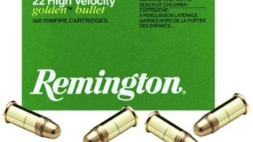 Remington Ammunition Golden Bullet, Rem 21000 1022     22sh 29 Hv               50rds