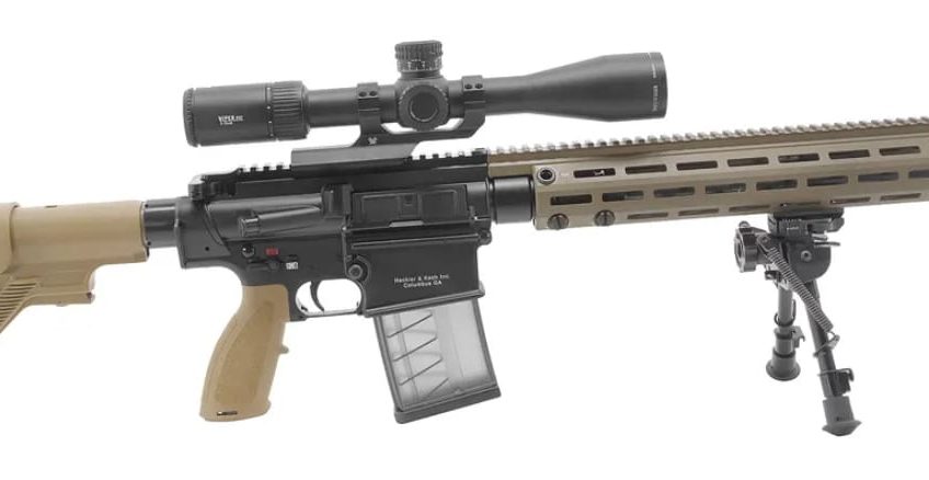 HK 81000498 MR762A1 Long Rifle Package III 7.62x51mm NATO 16.50" 20+1 Black Flat Dark Earth Adjustable Stock Flat Dark Earth Polymer Grip Right Hand