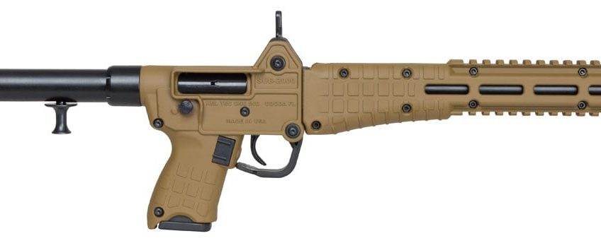 Kel-Tec SUB2K9GLK19BTANHC Sub-2000 9mm Luger 16.25" 15+1 Tan Adjustable Stock Glock 19 Magazine