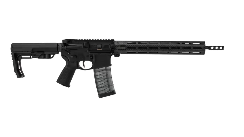 Faxon Firearms Ion Ultralight Forged Aluminum AR15 5.56x45mm NATO 16" 30+1 Black Nitride