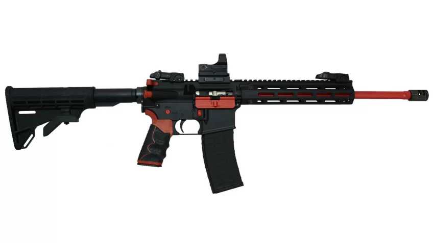 Tippmann Arms Company M4-22 Redline .22 Lr 16" 25Rds Red/Black