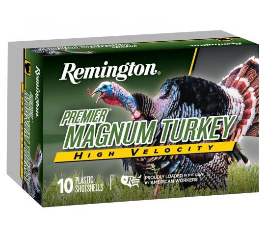 Remington Premier Magnum Turkey 12 GA, 3-1/2in. 2oz. #4 Shot – 5 Rounds [MPN: 28039]