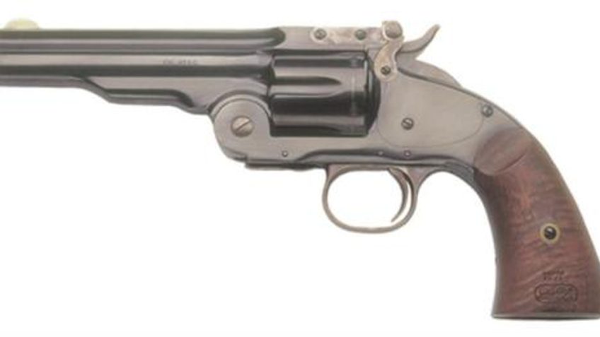 Cimarron No.3 Schofield .45 Long Colt 5" 6rd Blued Walnut Fs
