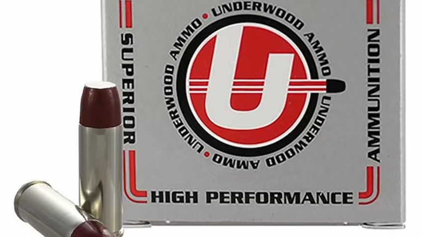 Underwood Ammunition 45 Colt (Long Colt) +P 325 Grain Box of 20 Lead Long Flat Nose Gas Check