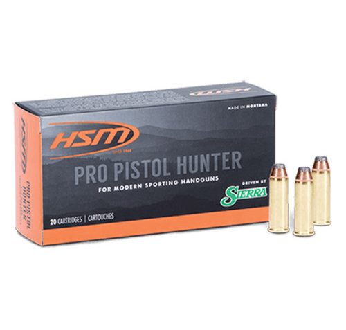 HSM Pro Pistol .45 LONG COLT, 300gr, JSP – 50 Rounds [MPN: HSM45CN9]