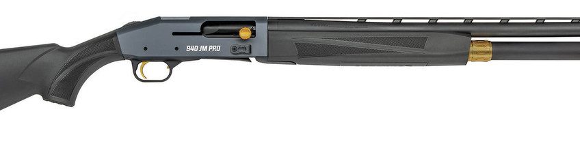 Mossberg 940 Pro JM 12 Gauge 3" Chamber 24" Barrel 9 Round Capacity Black Synthetic Stock Tungsten Gray Finish Semi-Automatic Shotgun