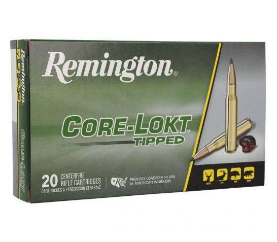 Remington Ammunition 29020 Core-Lokt Tipped 280 Rem 140 gr 3020 fps Core-Lokt Tipped (CLT) 20 Bx