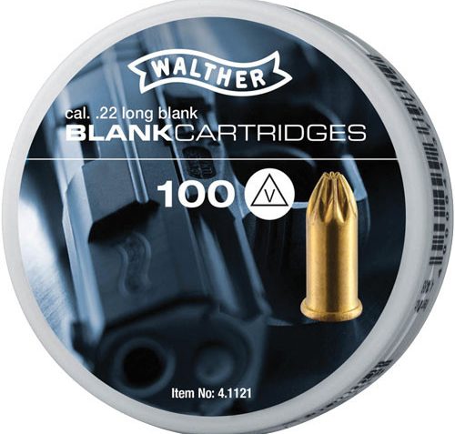 Walther Blanks .22 Long 1000pk – Noise Only Blanks 10-100pks !