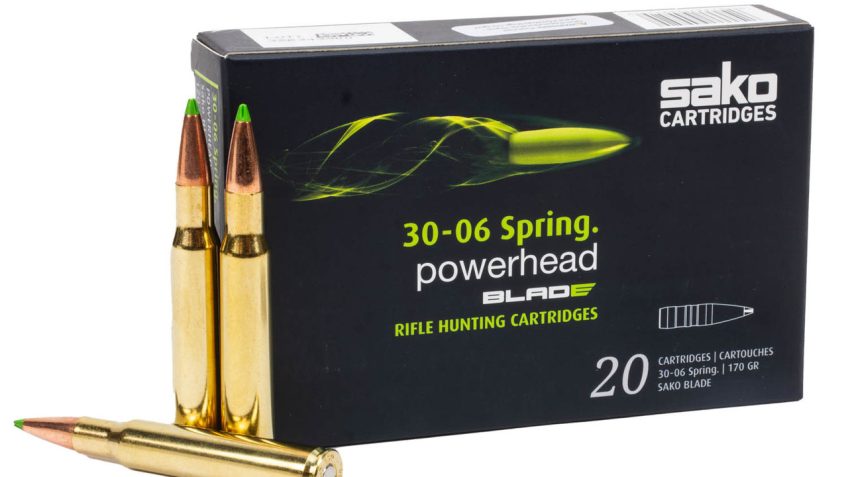 Sako PowerHead Blade .30-06 Springfield 170 Grain Ammunition 20/10