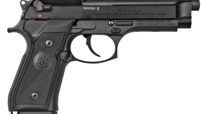 Beretta M9A1 5.3″ 22LR Pistol – 15 Round