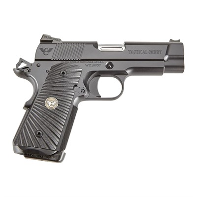 Wilson Combat Tactical Carry Compact 9mm 4″ Match Grade Barrel G10 Starburst Grip Pistol
