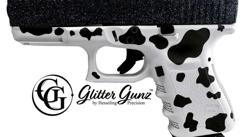 GLOCK 23 40SW TACTICAL COW GLITTER GUNZ