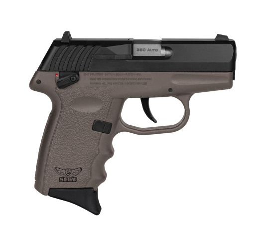 SCCY CPX-4 Flat Dark Earth .380 ACP 2.96″ Barrel 10-Rounds Manual Safety