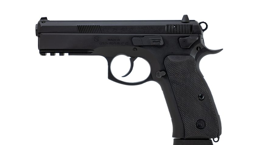 CZ-USA 75 Sp-01 Tac 9mm 4.6" 10+1 Black Fs