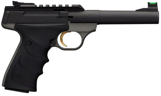 Browning Buck Mark Plus Practical URX Handgun 22 LR – 5.5″ – Matte Blued Barrel – Gray Frame