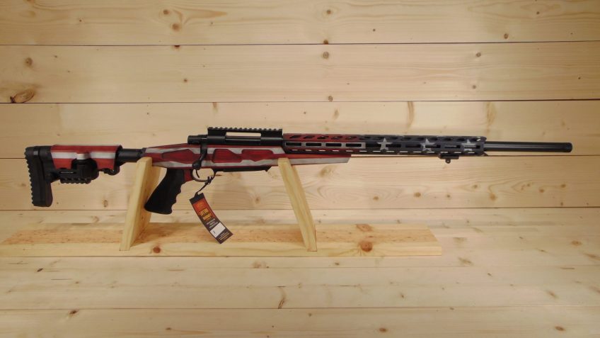 Howa M1500 Bolt Action AB American Flag Rifle RWB 6.5 Creedmoor