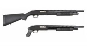 Mossberg M500A 50515 12GA 18″ w/ Heat Shield and Pistol Grip Kit