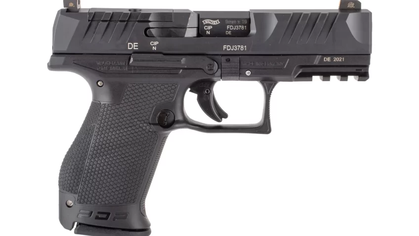Walther PDP Compact 9mm Optic Ready Pistol – Tritium Sights – 15 Round – 4″ – QUALIFIED INDIVIDUALS ONLY
